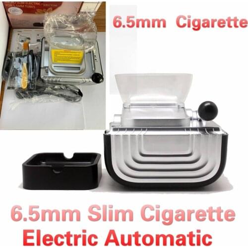 6.5mm Slim Tube Automatic Electric High Speed 110-220v Cigarette Rolling Machine Injector Maker Roller Smoke Tool Gift for Men