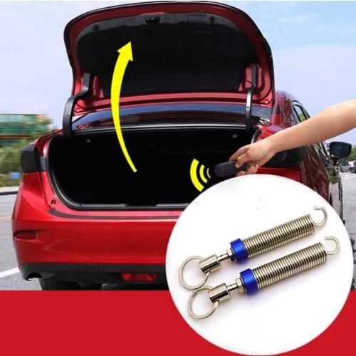 1Set Car Adjustable Automatic Auto Car Trunk Boot Lid Lifting Spring Remote Open Device Auxiliary Spring + fixed buckle