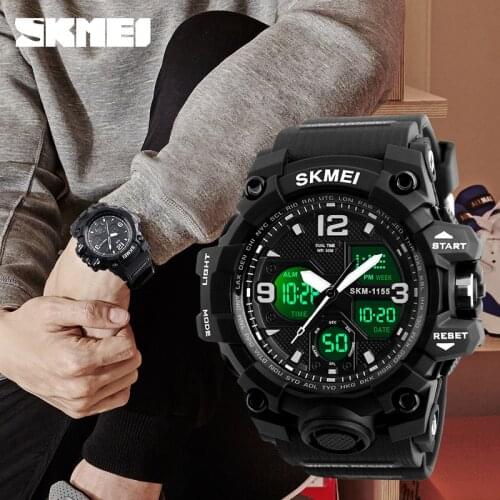 SKMEI Luxury Brand Men 50M Waterproof Sports Watches Mens Army Military Watch Male Date Quartz Clock Relogio Masculino 2020