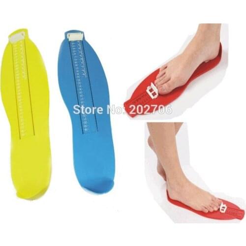 Feet measure children adult foot measure gauge shoes caculator foot measure tool 4pcs/lot