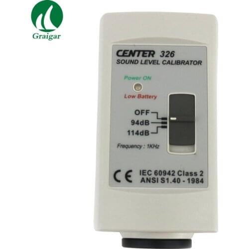 CENTER-326 Sound Level Calibrator for Sound Level Meter (94dB-114dB)