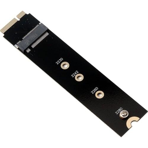 H1111Z M2 SSD Adapter Connector M.2 NGFF SATA SSD Converter Adapter Raiser Riser Card For Apple 2012 MacBook Air A1465 A1466 NEW