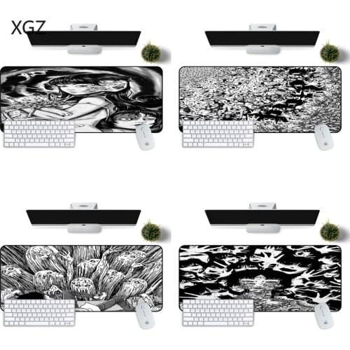 Mouse Pad Anime Junji Ito Tees Horror Customized Laptop Gaming Mouse Pad Free Shipping Large Mouse Pad Mausepad Computer Mat