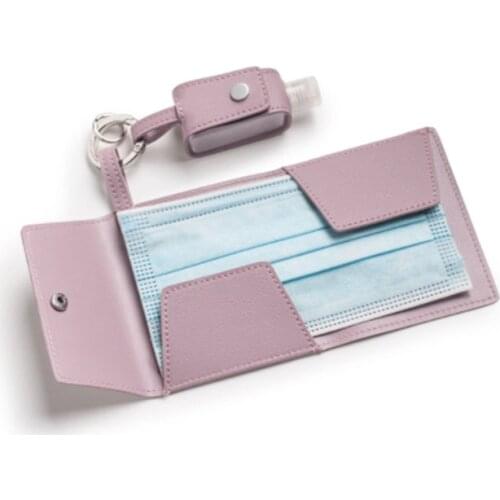 Mask & Liquid Soap Portable Storage Set Go Out Dustproof Mask Container Save Mask Holder Surgical Mask Organizer Face Mask Case