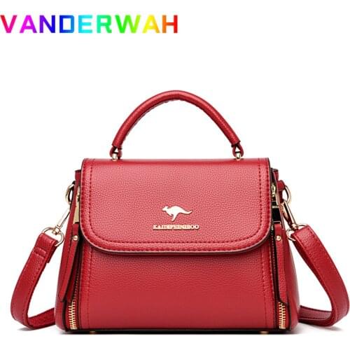 Fashion Ladies Shoulder Messenger Bag Luxury Designer PU Leather Handbags Casual Tote Bags for Women 2021 Simple Crossbody Bag