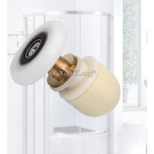 2020 New Arrival 4PCS Bathroom Shower Glass Door Rollers Pulleys Wheels Runners Diameter 19/23/25/27mm