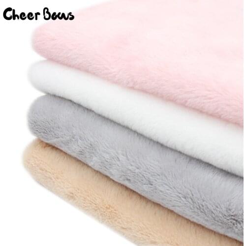 90*150CM Flannel Plush Fabric Warm Winter Fabric Soft Touch DIY Headband Home Textile Clothes Decorative Sewing Materials