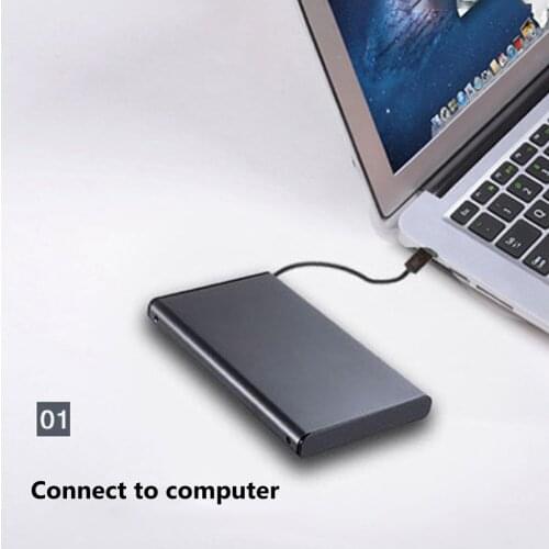 USB 3.0 SATA HDD box Portable External Case for 2.5inch SATA HDD HD Mobile Hard Disk Drive Caddy Case Enclosure