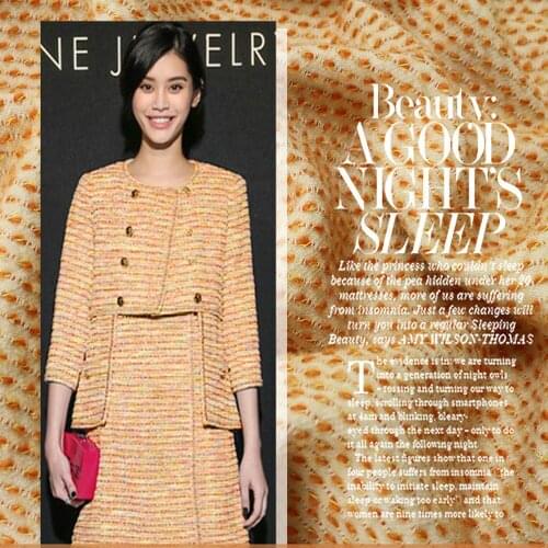 Little Points Wool/Viscose Fabric For Winter Coat W1H91