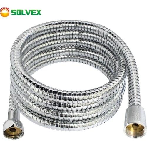 Sovlex Stainless Steel Shower Hose High Quality faucet hose flexible shower Hose thick Silicone Bathroom 3 meter shower hose