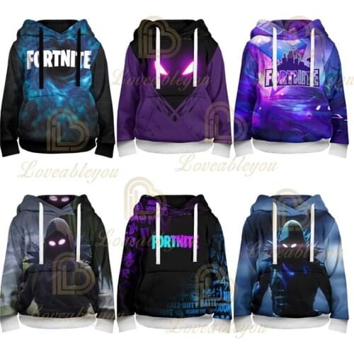 Fortnite Victory Boys Girls 3D Men and Women Thin Hoodie Battle Royale Hero Hoodie Kids Game Anime Hoodie Birthday Gift