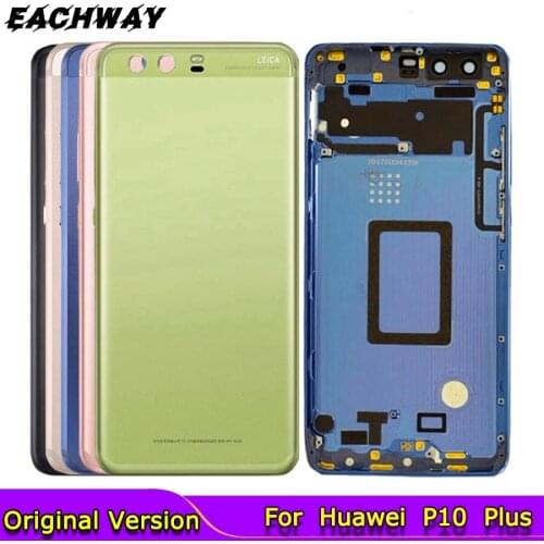 For Huawei P10 Plus Back Battery Cover Rear Door Housing Case Middle Frame Chassis Replacement For 5.1" Huawei P10 Battery Cover
