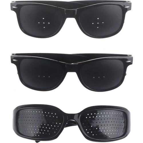 1Pcs Vision Protector Small Hole Glasses Improve Your Eyesight Best Choice For Reading Writing Or Watching Eye Fitness 3 Styles