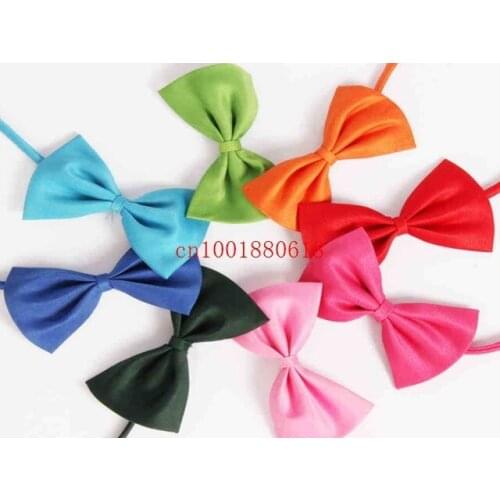 1000pcs/lot Free Shipping Cheap price Fashion Bow Tie for Pet Cute Dog Puppy Cat Kitten Pet Toy Kid Bow Tie Necktie Clothes
