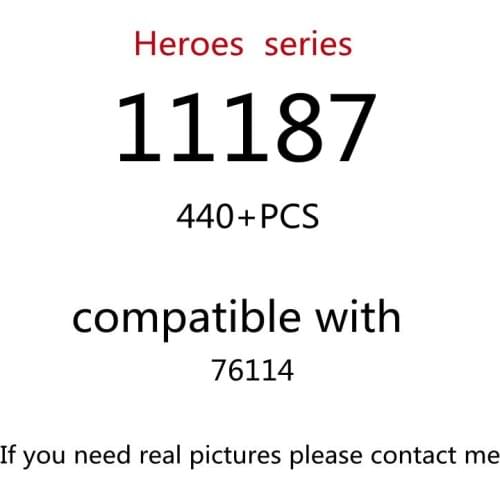 440pcs 11187 Building Block Toy Creative Series 76114 Assembled Building Block Childrens Toy Gifts