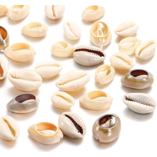 50Pcs Natural Mini Sea Conch Shape Shell Resin Fillers for DIY Crafts Jewelry Making Epoxy Resin Fillings Material Accessories