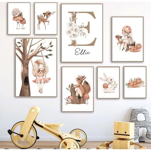 5D diy Baby name canvas diamond painting personalized private custom poster art full diamond inlaid cross stitch kit home decor