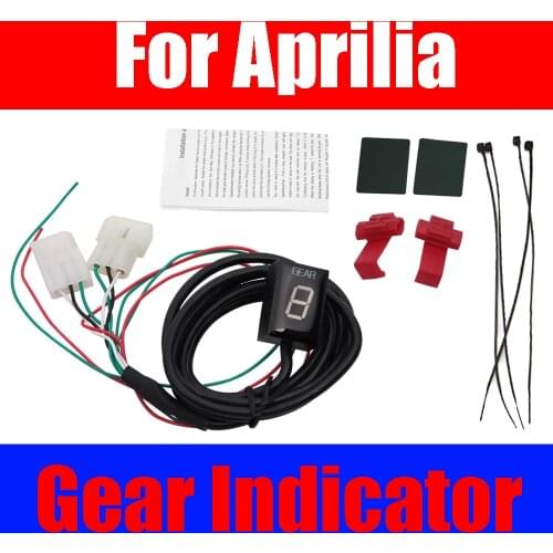 For Aprilia ETV1000 ETV 1000 Caponord RS 125 RS125 RSV Mille RSV4 SL1000 Falco Shiver 750 Motorcycle Gear Display Indicator