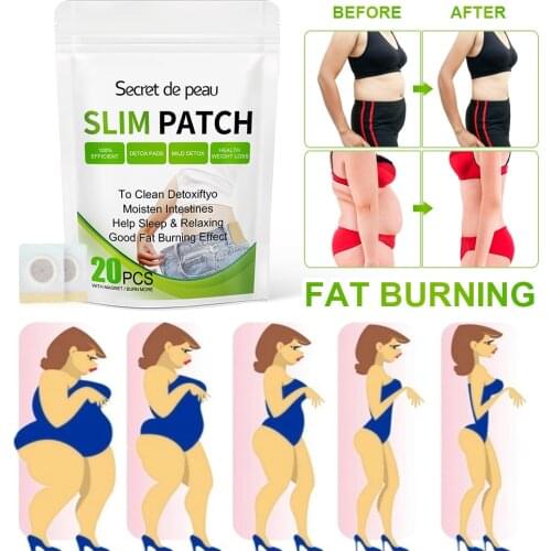 Secret De Peau Strong Slimming Patch Natural Herbs Navel Sticker Body Belly Waist Losing Weight Healthy&Beauty Products Cream