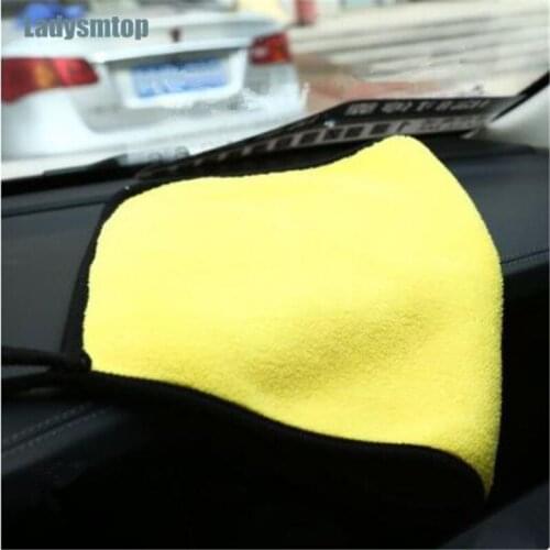 Ladysmtop Car Wash Towel For Toyota Highlander Land Cruiser Camry Corolla RAV4 Yaris PRADO Vios Vitz Reiz Succeed