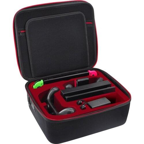 For Nintend Switch NS Console Multifunction Storage Travel Carrying Bag Protective Cover Hard Shoulder Box Big Space Case