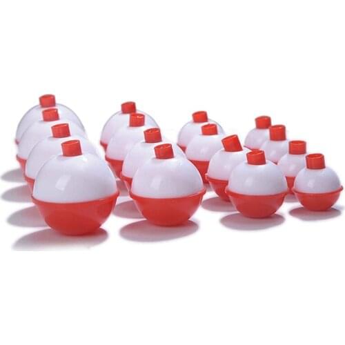 Fishing Bobbers Assortment, 16 Set Red And White Fishing Bobbers For Fishing Bobbers Floats, Fishing Bobber
