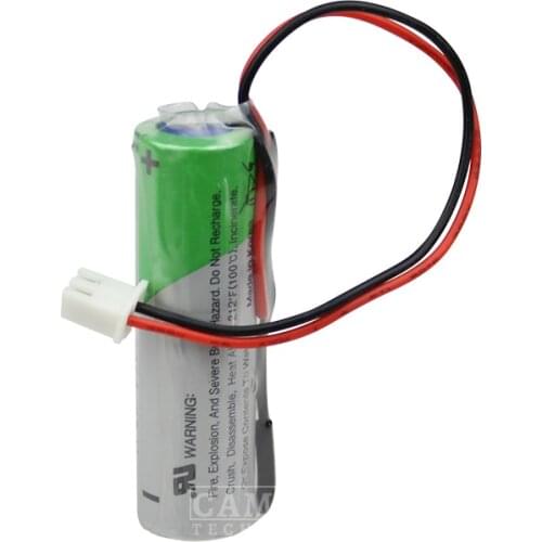 2 Pcs XL-060F PLC Battery ER 14505 3.6V High and Low Temperature Resistance Lithium Battery for XENO ENERGY Made In Korea