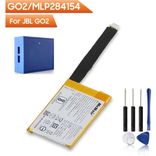Original Replacement Battery JBL GO2 MLP284154 For JBL GO2 Bluetooth Audio Outdoor Speaker Battery 730mAh