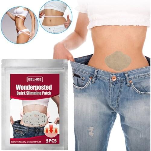 100Pcs Lose Weight Fast Slim Patch Weight Loss Anti Cellulite Massager Navel Sticker Fat Burning Detox Patch Body Slim Tool