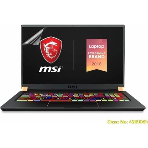 5pcs/pack Clear/Matte Notebook Laptop Screen Protector Film for MSI GS75 GT75 GE75 GS75 GE73VR GL73 GP73 WE73 GS73 GS73VR 17.3"