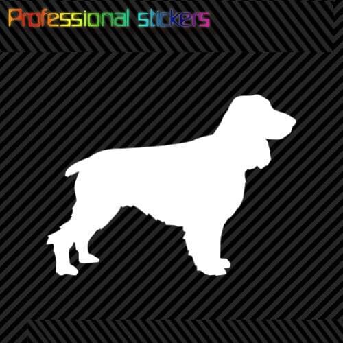 Field Spaniel Sticker Die Cut Decal Self Adhesive Vinyl Dog Canine Pet Stickers for Motos, Cars, Laptops, Phone