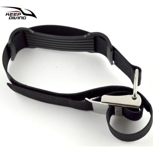 Scuba Diving Tank Strap With SS316 Buckle for 12L-14L Cylinder with Non-slip Pad Jacket BCD Wing BCD Sidemount Backmount Donut