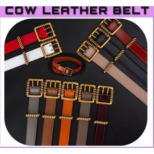 Dress belt woman suit coat decoration waist retro rhinestone square buckle with coat waist sealing waist belt
