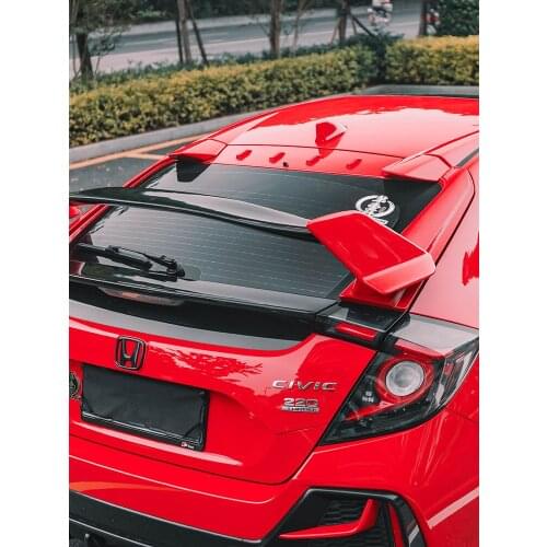 2021 Suitable For Hatchba 2021 Civic Type Top Wing，Which Can Be Installed Perforation and Without Damage