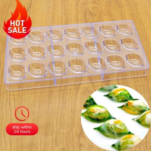 22 Styles Polycarbonate Chocolate Mold DIY 3D Lollipop Fondant Candy Cake Molds Kitchen Baking Pastry Tools