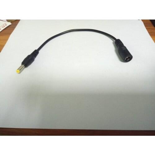 3000pcs DC Power Connector Jack 5.5 x 2.1mm Female TO 4.0mmx1.7mm Male Plug Cable plug adapter 22CM Selling