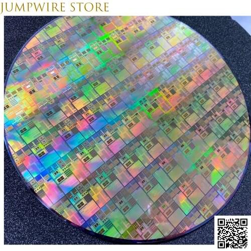 8-Inch Silicon Wafer Integrated Circuit Semiconductor Chip IC Core Exhibition