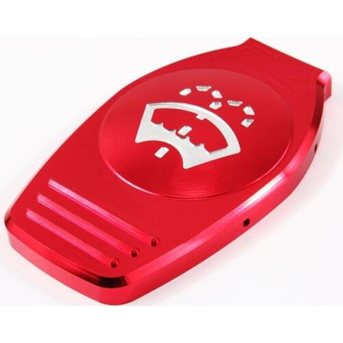 Car Aluminum Windshield Washer Fluid Bottle Reservoir Cap Covers for Volkswagen VW cc Golf 6 gti R mk6 mk7 Scirocco EA888 Engine