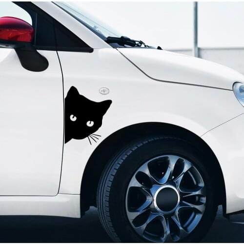 Cat Face Peeking Car Sticker Car Styling Accessories for Great Wall Haval Hover H3 H5 lifan solano x60 x50