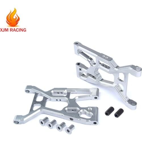 CNC Front and Rear Lower Suspension Kit for 1/5 Rofun Rovan LT KM X2 Losi 5ive-T Rc Car Racing Toys Parts