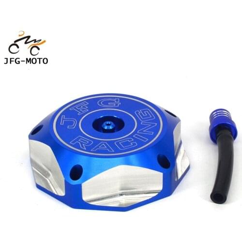 Motorcycle CNC Aluminum Fuel Tank Gas Cap Cover For YAMAHA YZ85 YZ125 2014-2020 YZ250 YZ250F YZ450F YZ125X YZ250X WR250F WR450F