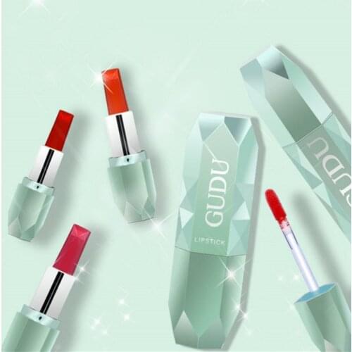 Red Lip Glaze Set Soft Mist Moisturizing Long Lasting Lip Gloss Matte Velvet Liquid Lipstick Waterproof ​Lip Cosmetic TSLM1
