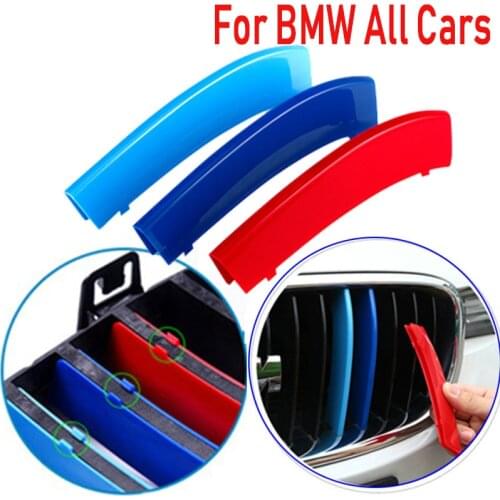 Front Grille Trim Strips For BMW X1 X2 X3 X5 X6 G06 G05 G02 G01 F16 F15 F26 F25 F48 E83 E84 E70 E53 M Accessories 2019 2020 2021