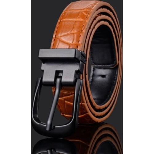 Men/women Crocodile Belt Fashion Designe Fine Luxury Childrens Belt Boys Girls Pin Buckle Children Jeans Belts Waistband