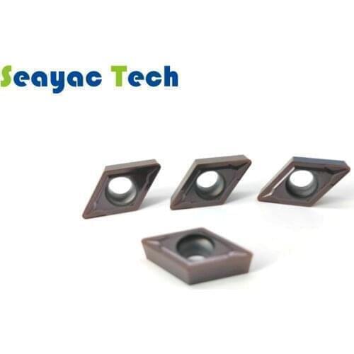 Tungsten Carbide Cutting Tools with PVD coating DCMT11T308-MA DCMT32.52 MA blades for stainless steel processing