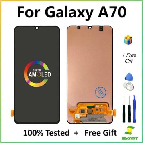 Original LCD Screen For Samsung Galaxy A70 A705 A705F SM-A705 6.7" LCD Display Touch Screen Digitizer Assembly For Samsung A70