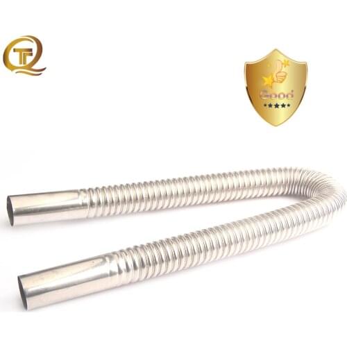 Air Parking Heater 60CM Stainless Steel Car Heaters Exhaust Pipe Round Tube Gas Vent For Exhaust Diesel Heater