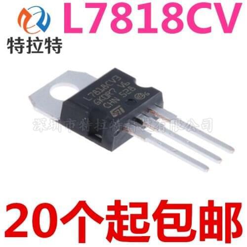10pcs/lot L7818CV TO220 L7818 TO-220 7818 LM7818 MC7818 new and original IC