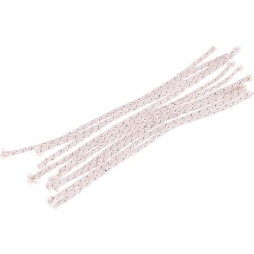 10PCS Copper Wire Lighter Cotton Core Wick Kerosene Oil Lighter Accessories Replacement for Petrol Lighter Fire Starter Bulk