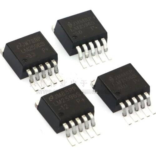 5PCS LM2596S LM2596T -3.3V 5.0V 12V ADJ Step-Down Circuit Regulator IC